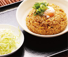 カレー温玉焼飯